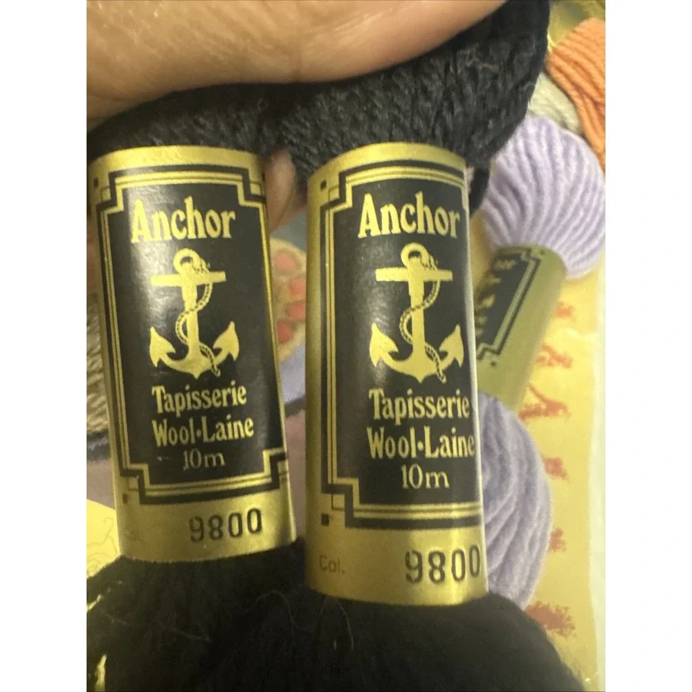 18 Anchor Wool-Laine‎ Tapisserie Yarn 10m Skeins for Needlepoint Crewel Crafts